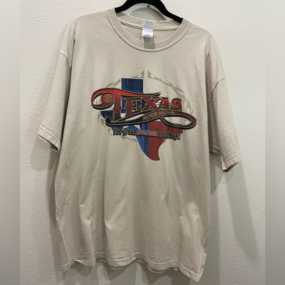 Vintage 2005 Texas Motor Speedway Auto Racing t-shirt Size XL Rattle Snake Skull